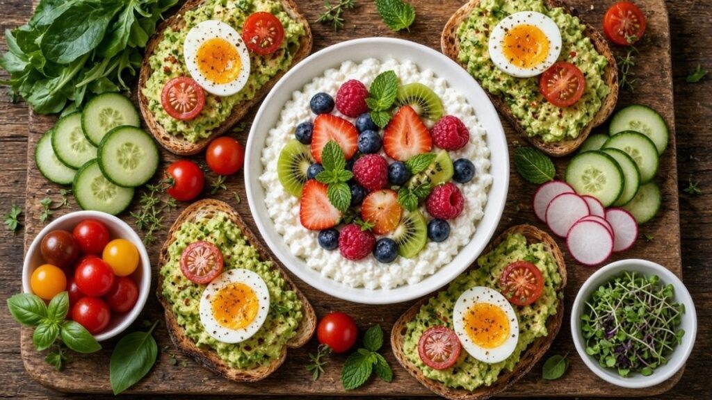 Healthy breakfast recipes with cottage cheese
