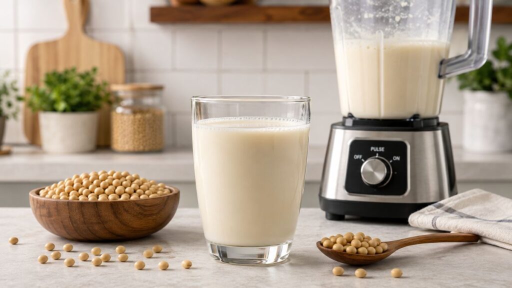 How to Make Soy Milk Recipe at home