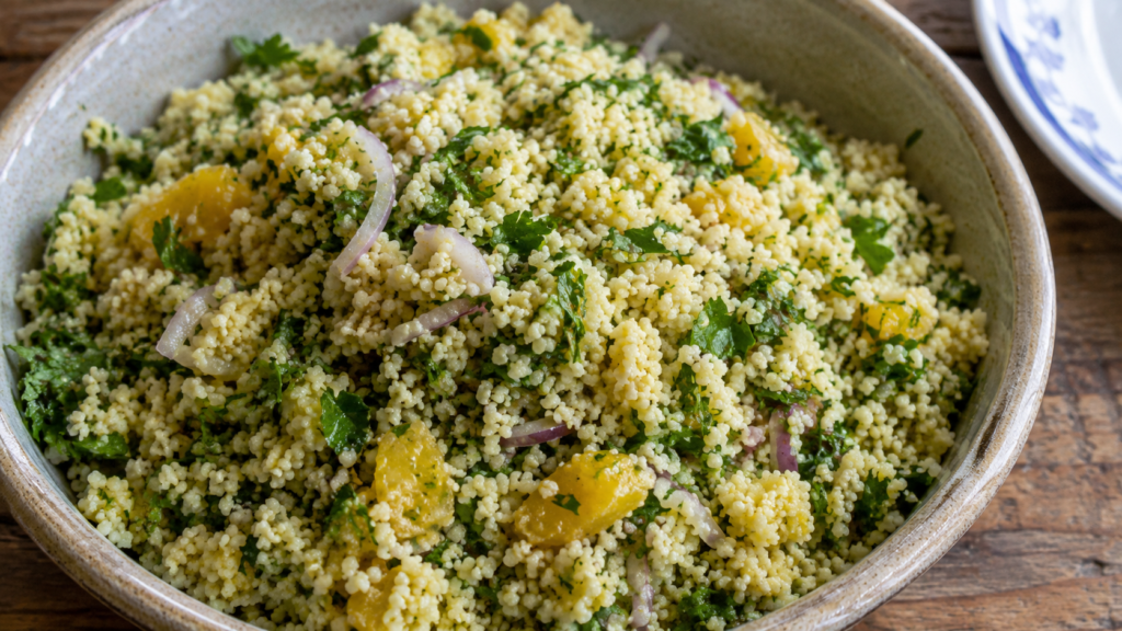Creamy pasta with preserved lemon peel