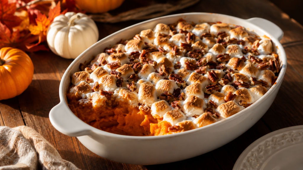 Sweet potato casserole recipes with marshmallows