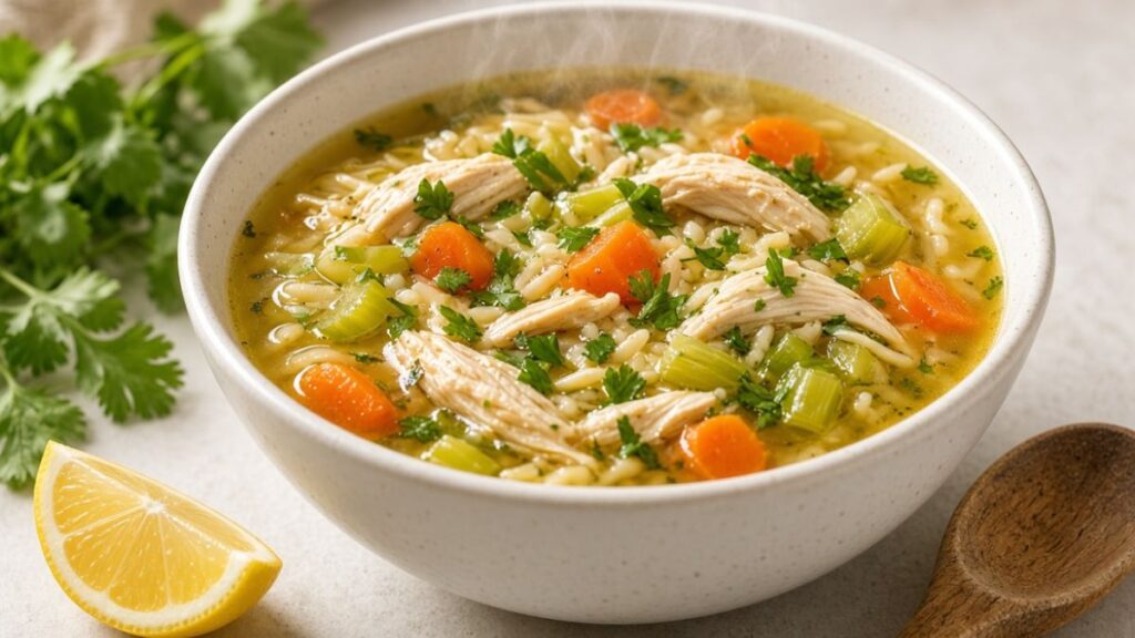 healthy chicken soup recipe