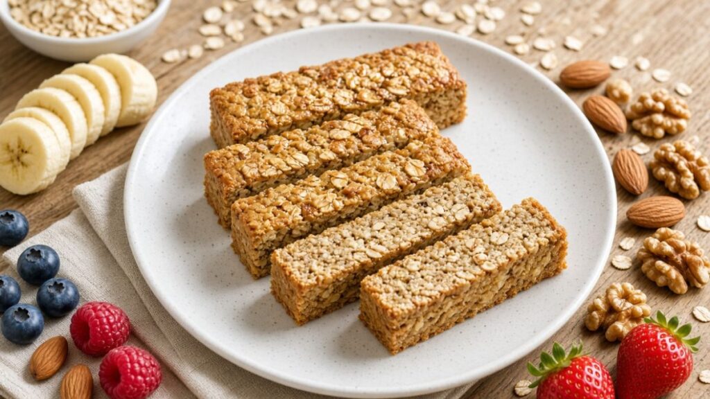 homemade oatmeal breakfast bars