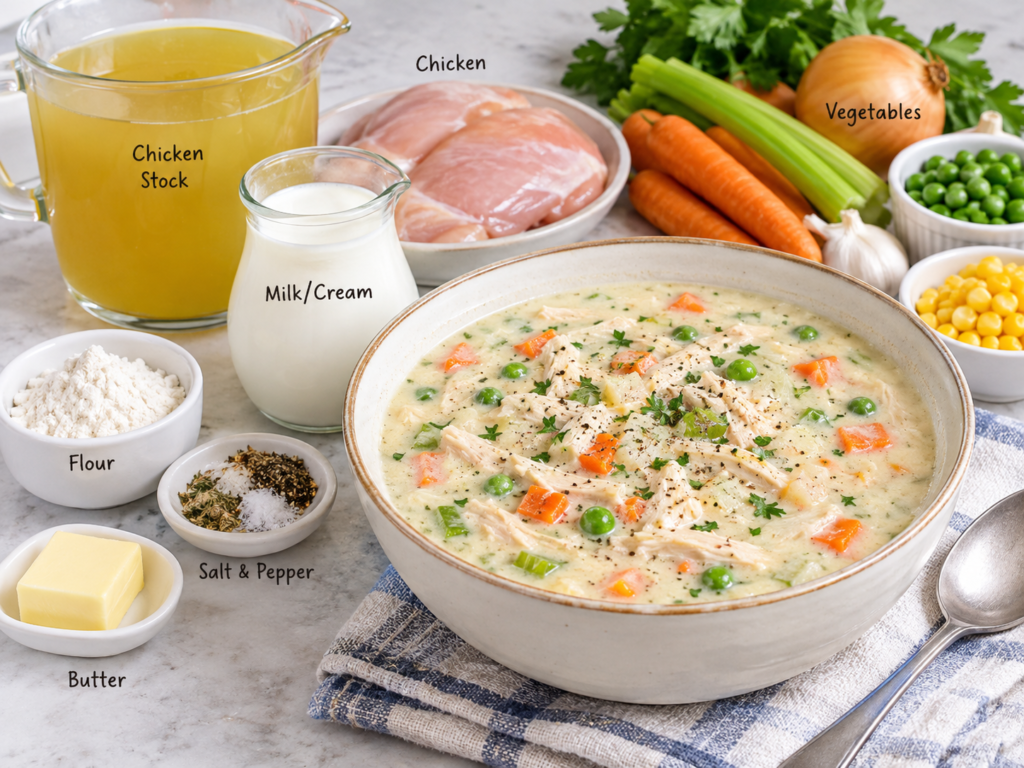 Is cream of chicken healthy meal